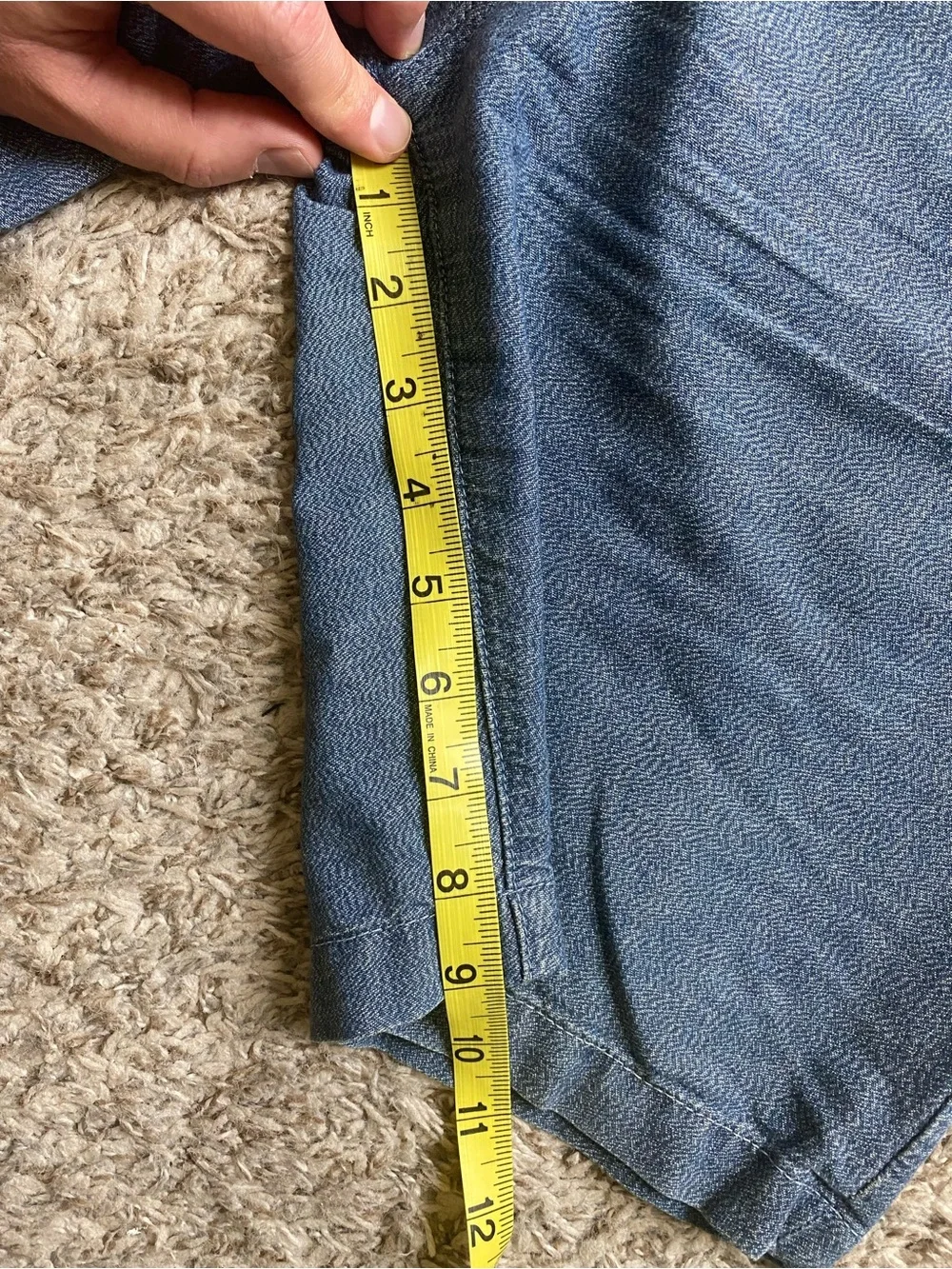 Hiroshi Kato Selvedge Japanese Denim Shorts 30 Made in USA